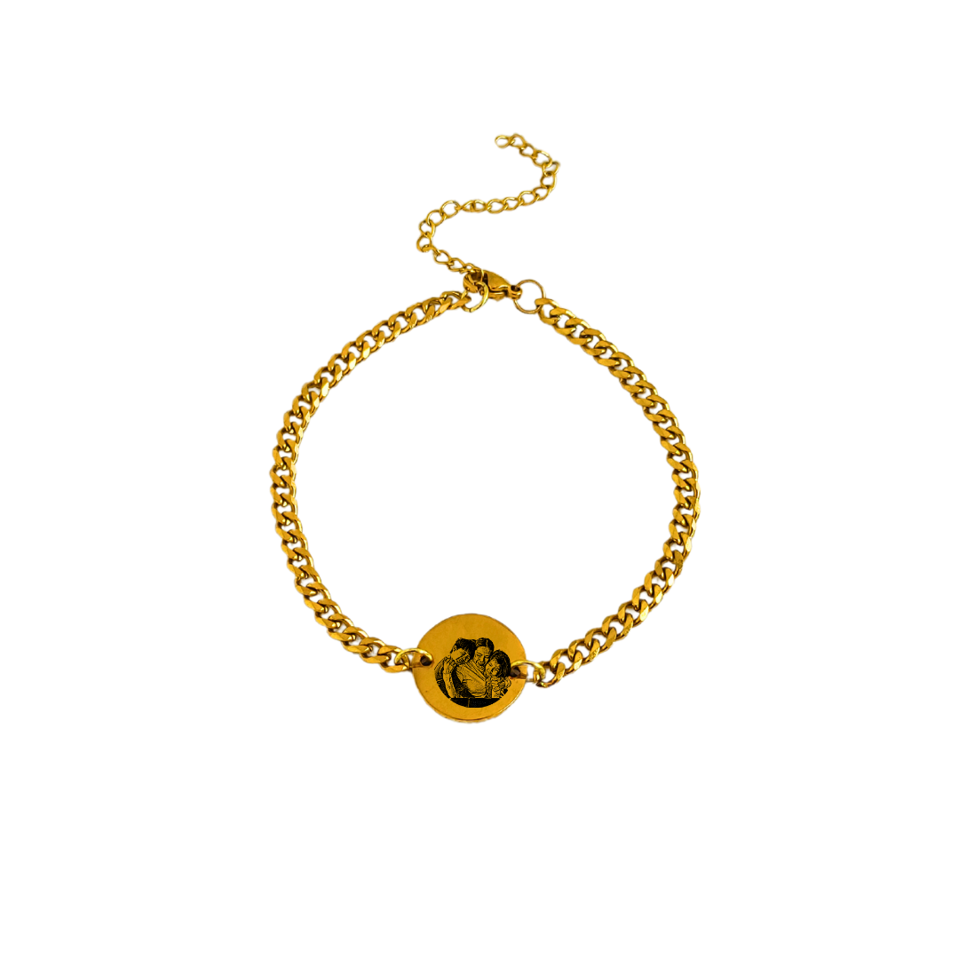 Photo Engraved Bracelet