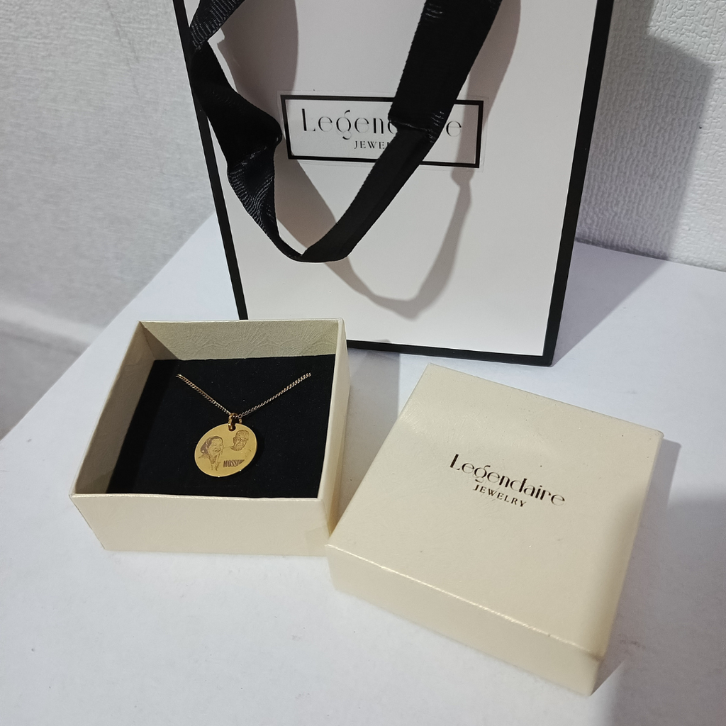 Moments Photo Engraved Necklace
