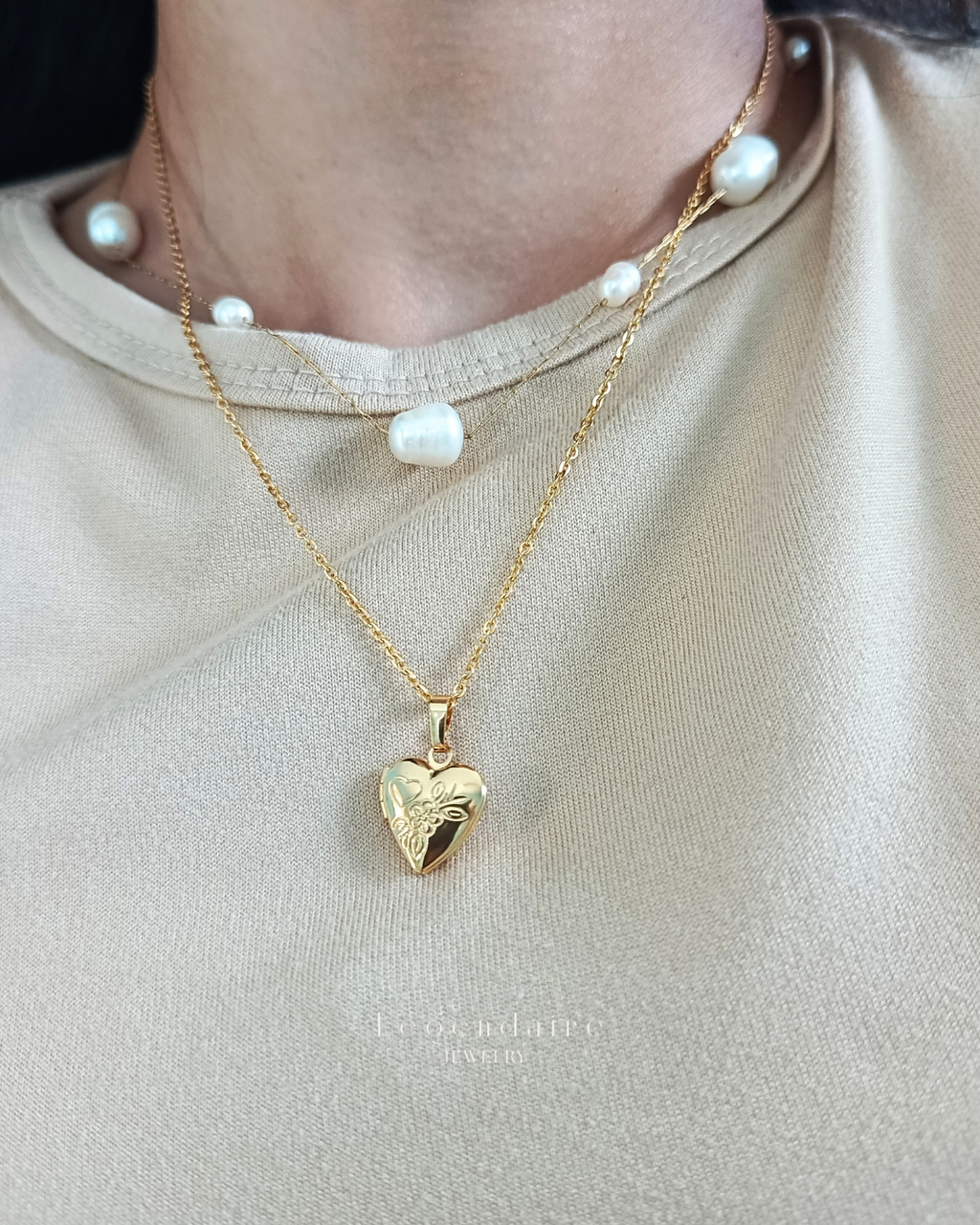 Floating Pearl Necklace
