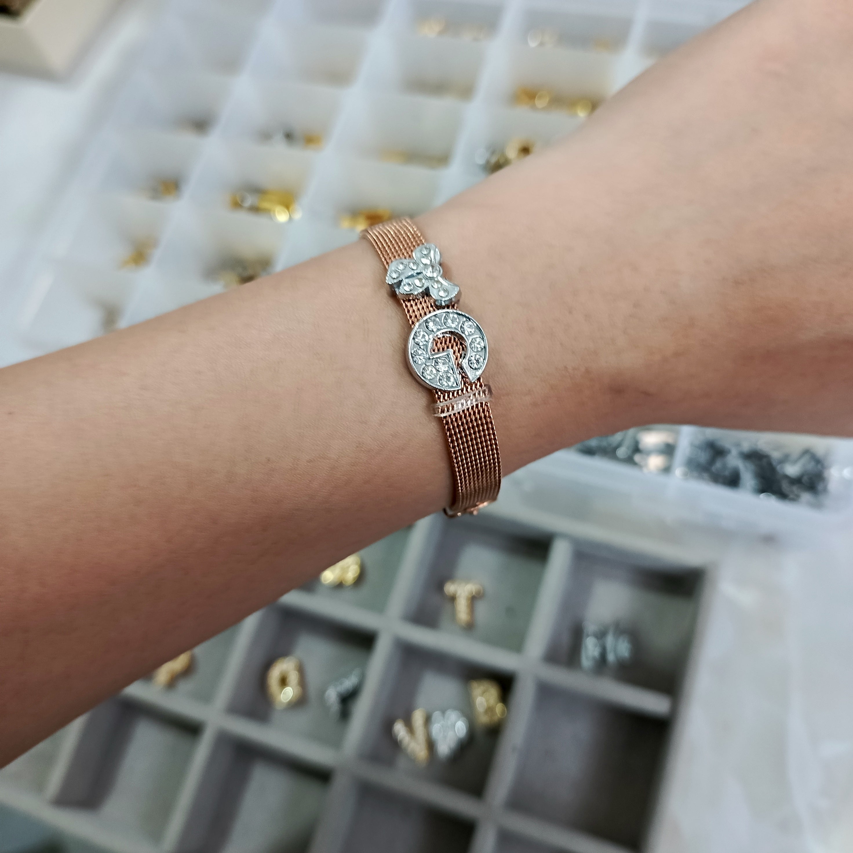 Statement Mesh Bracelet
