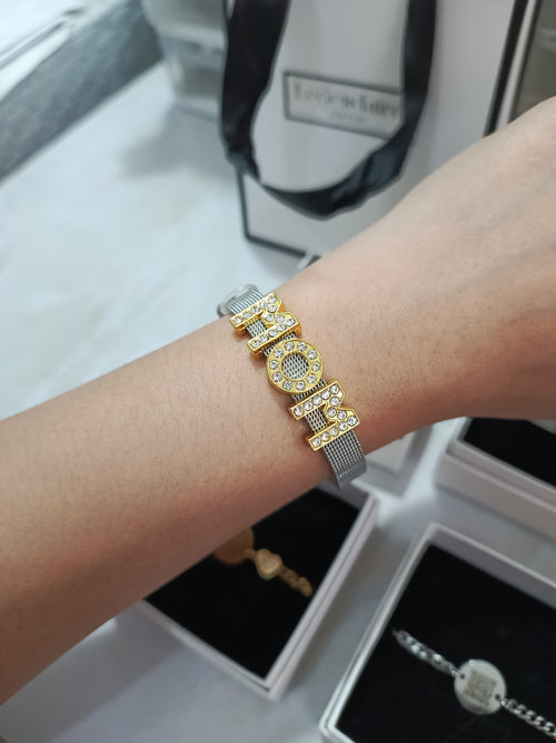 Statement Mesh Bracelet